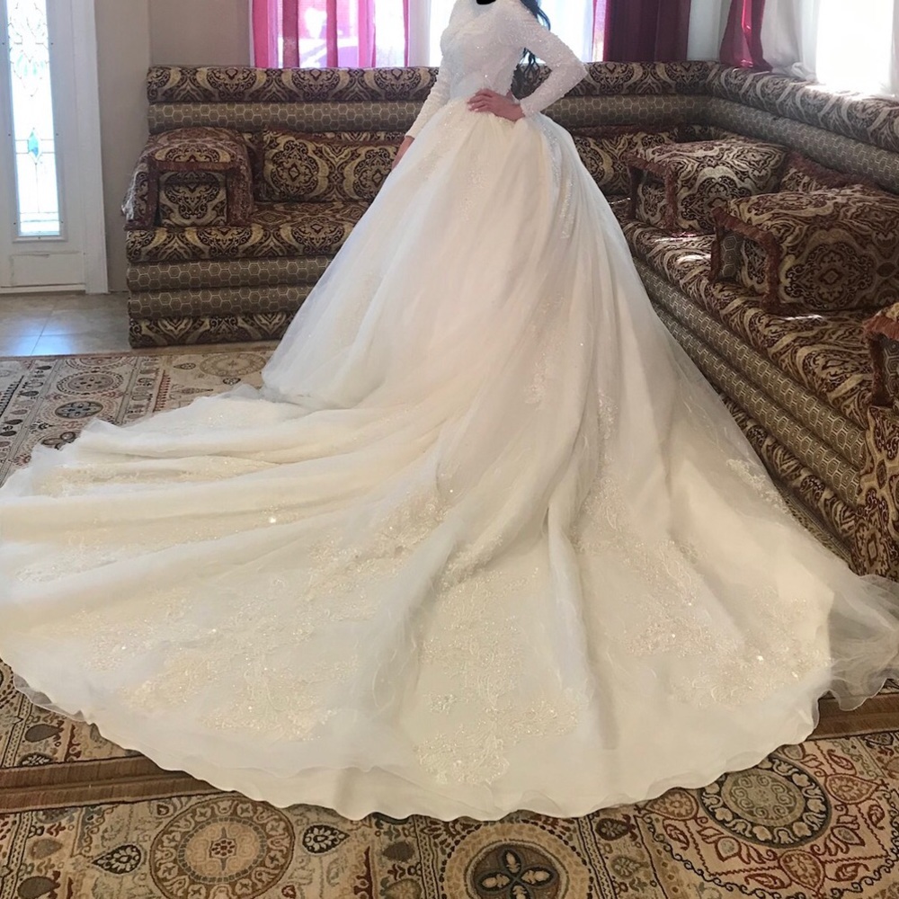 2019 Princess Ball Gown Wedding Gown